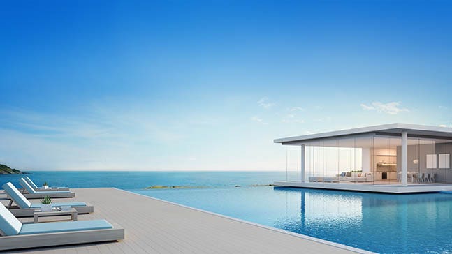 a pool