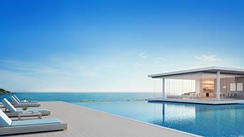a pool